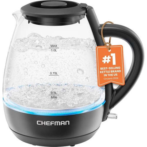 Electric glass kettle - 1l, with
