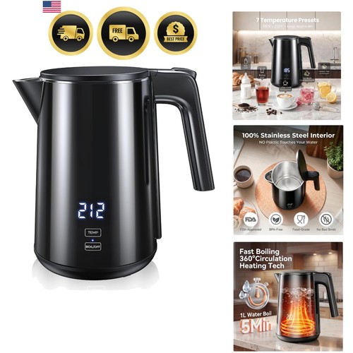 Electric kettle 1200w - kettle, 1.0l,