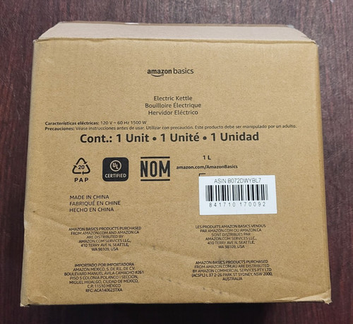 Amazon basics electric - amazon,