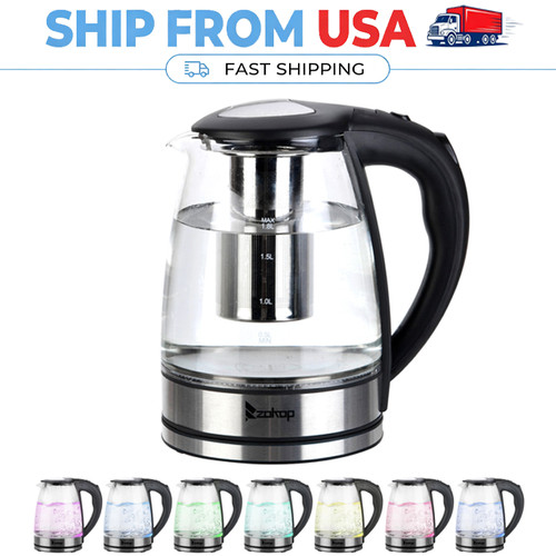 Electric glass kettle - 1.8l,