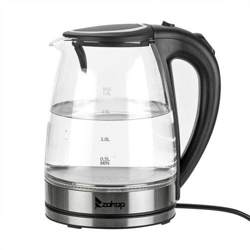 Electric kettle glass - 1.8l,