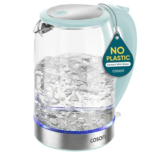Green electric kettle - green,